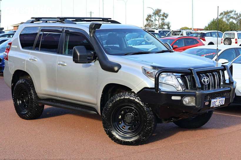Silver 2016 Toyota Landcruiser Prado SUV GXL 4X4