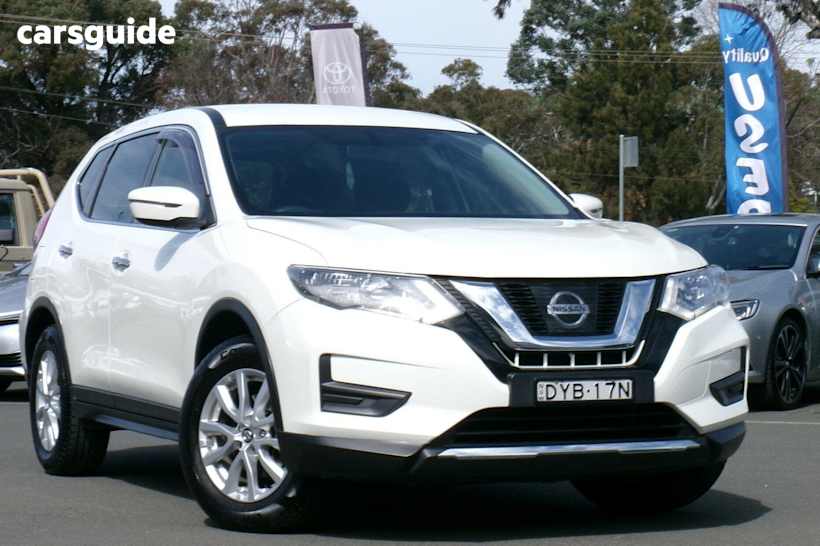 White 2017 Nissan X-Trail Wagon St (2Wd)