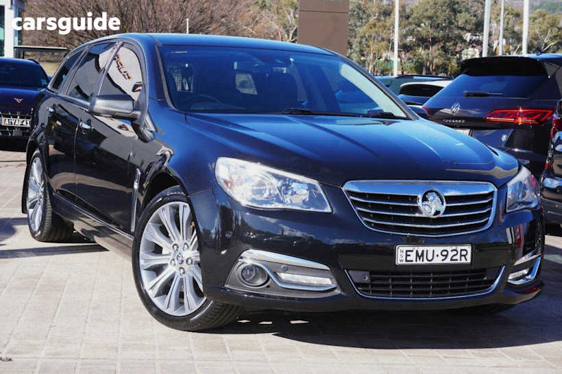 Black 2015 Holden Calais Sportswagon V