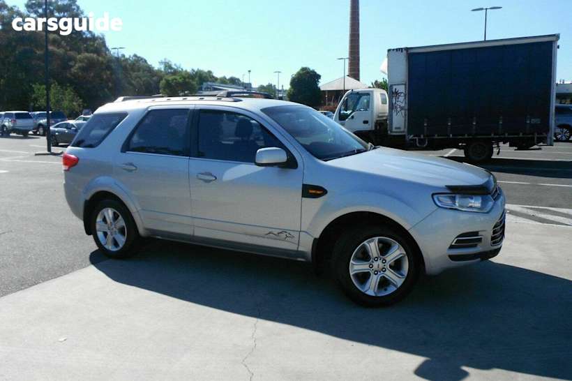 Silver 2011 Ford Territory Wagon Tx (Rwd)