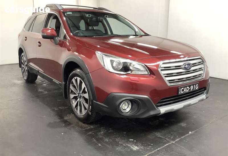 Red 2015 Subaru Outback Wagon 2.5I Premium