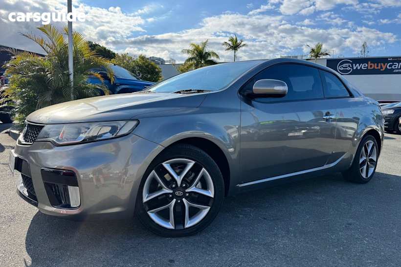 Silver 2010 Kia Cerato Coupe KOUP F