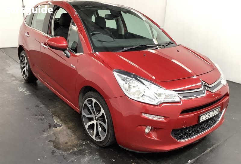 Red 2013 Citroen C3 Hatchback Exclusive 1.6
