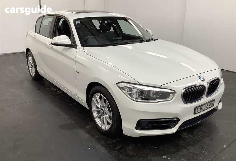 White 2018 BMW 118I Hatchback Sport Line