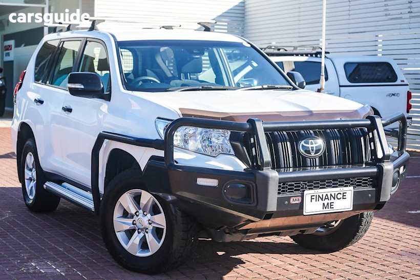 White 2020 Toyota Landcruiser Prado Wagon Gx 7 Seat (4X4)