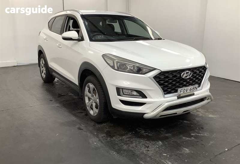 White 2018 Hyundai Tucson Wagon Go Crdi (Awd)