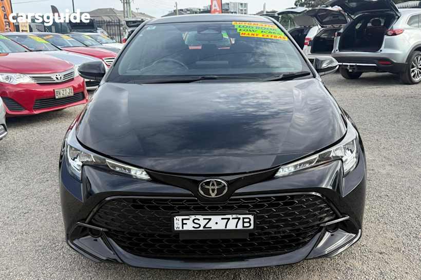 Black 2023 Toyota Corolla Hatch ASCENT SPORT F