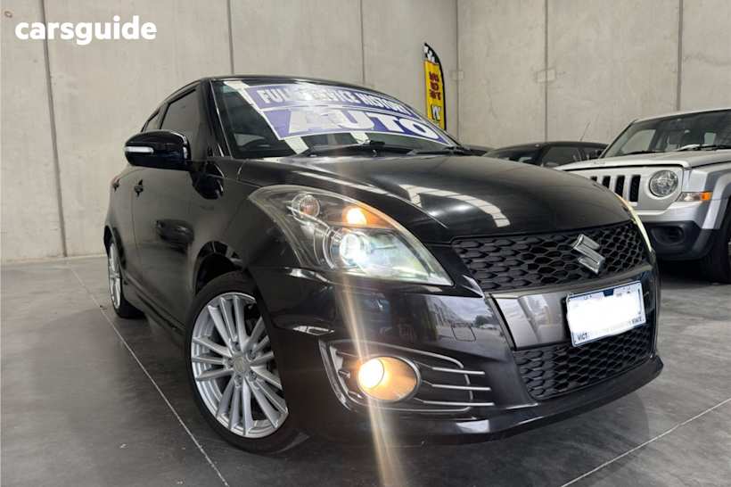Black 2012 Suzuki Swift Hatch SPORT F