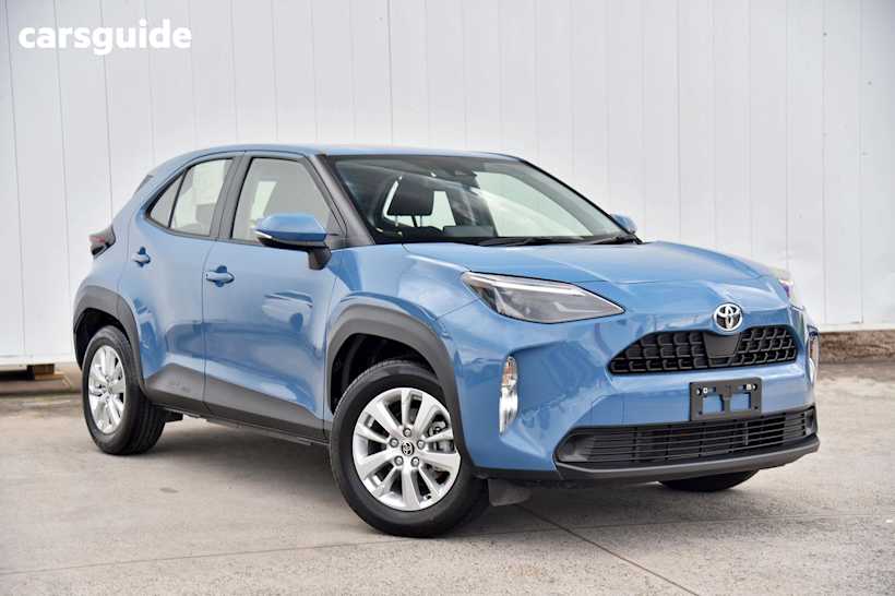 Blue 2023 Toyota Yaris Cross Hatch GX