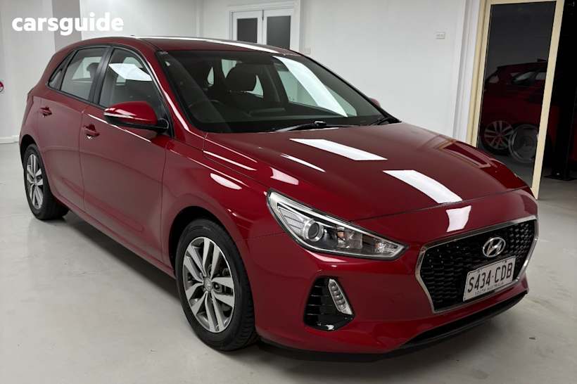 Burgundy 2019 Hyundai I30 Hatchback Active