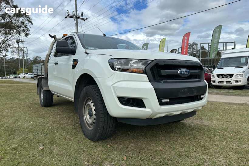 White 2017 Ford Ranger Super Cab Chassis Xl 2.2 Hi-Rider (4X2)