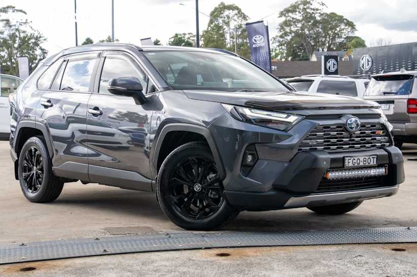 Grey 2024 Toyota RAV4 SUV CRUISER 4X4