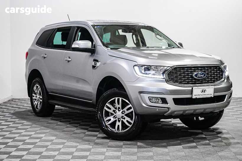 Silver 2021 Ford Everest Wagon Trend (4Wd)