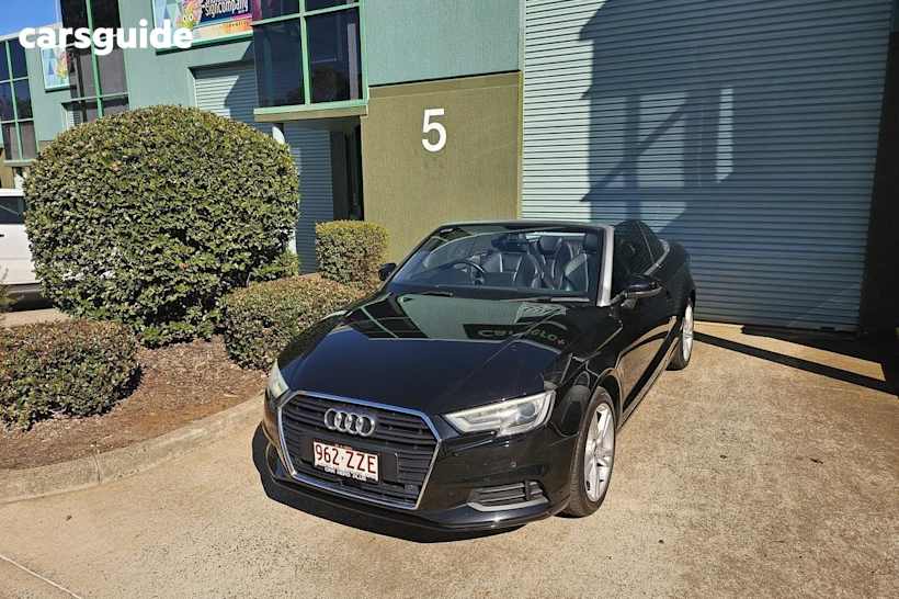 Black 2020 Audi A3 Cabriolet 35 Tfsi (1.4 Tfsi)
