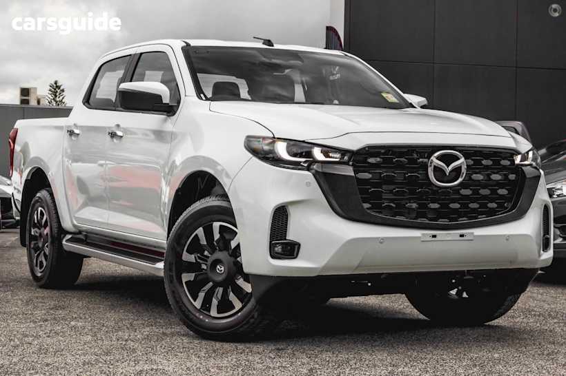 White 2025 Mazda BT-50 Dual Cab Pick-up Gt (4X4)