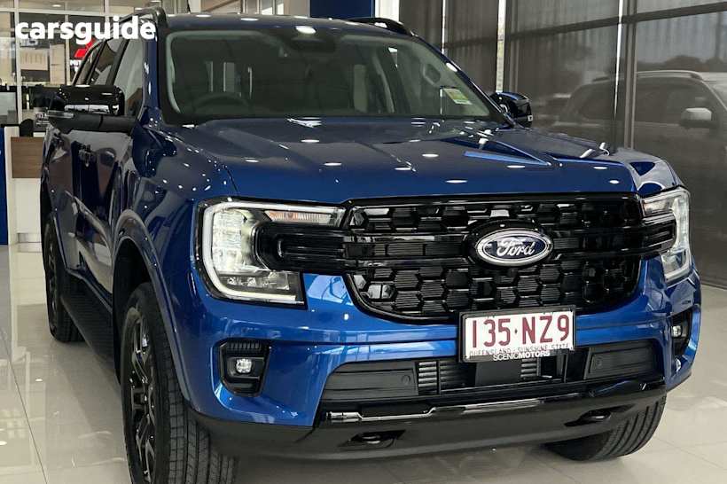 Blue 2025 Ford Everest Wagon Sport (4Wd)