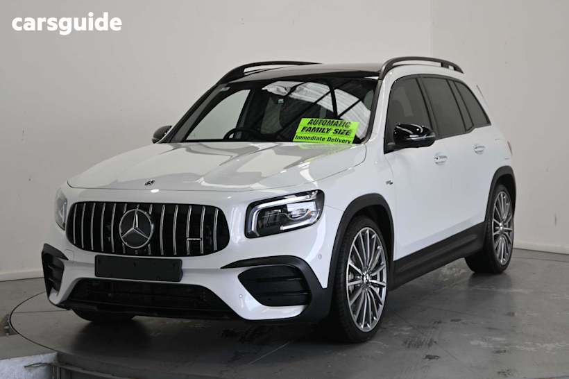 White 2022 Mercedes-Benz GLB35 Wagon 4Matic