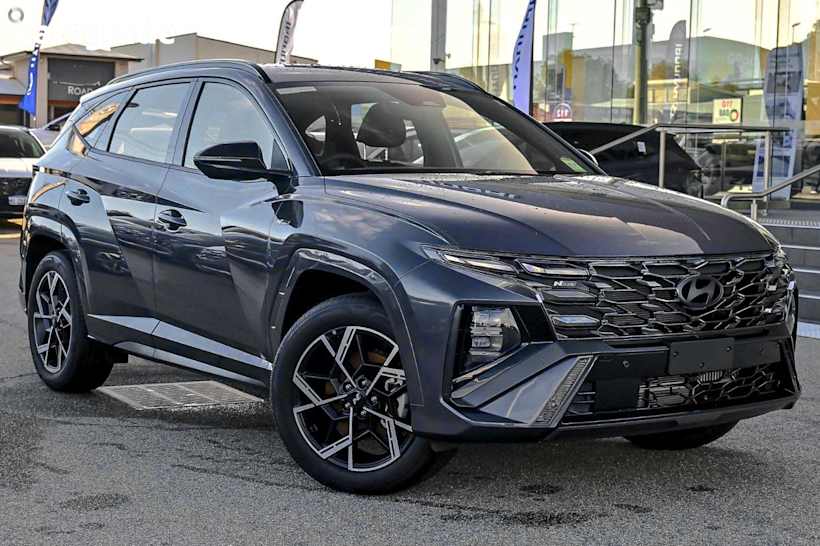 Grey 2025 Hyundai Tucson SUV N LINE F