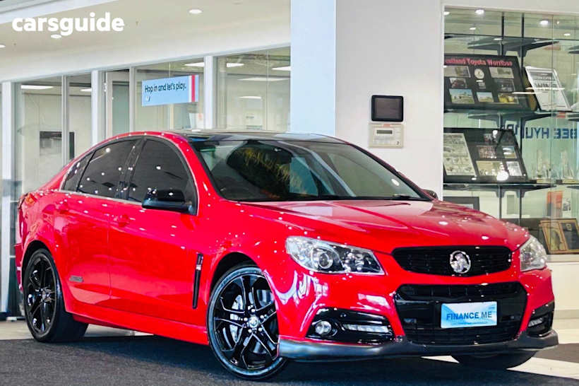 Red 2015 Holden Commodore Sedan SS V REDLINE R