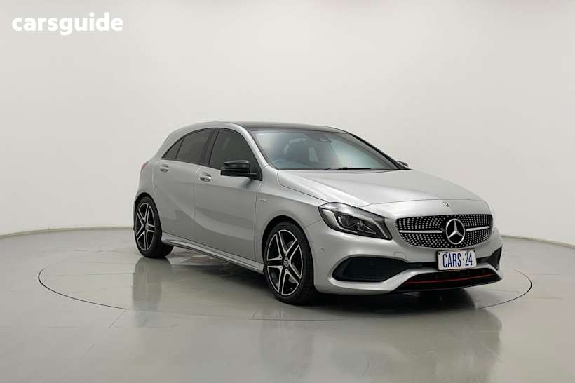 Silver 2017 Mercedes-Benz A250 Hatchback Sport 4Matic