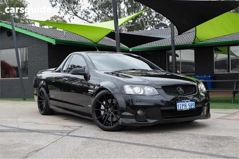 Black 2011 Holden UTE Ute Tray SS V R