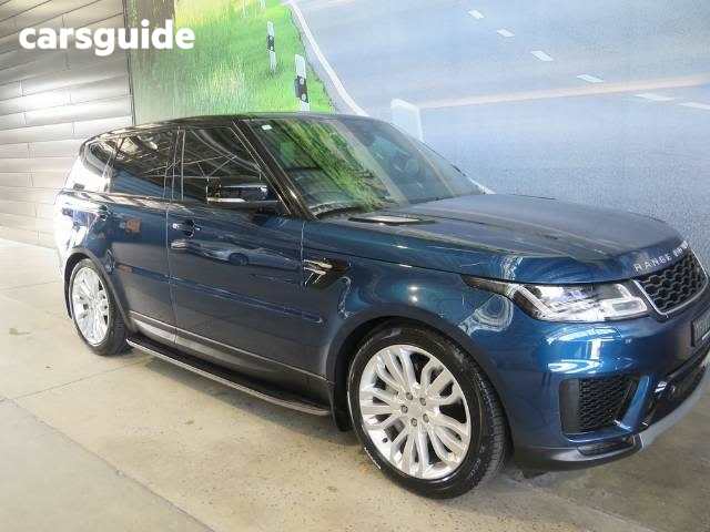 Black 2021 Land Rover Range Rover Sport SUV D16 183KW SE