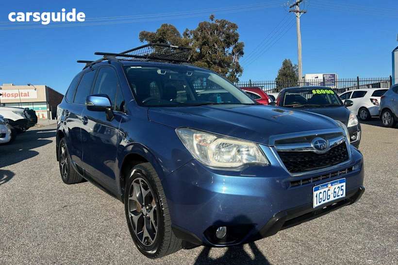 Blue 2015 Subaru Forester SUV 2.5I-S 4WD