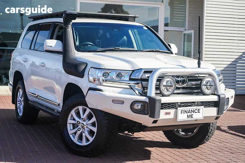White 2020 Toyota Landcruiser Wagon Lc200 Sahara (4X4)
