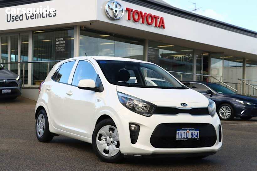 White 2021 Kia Picanto Hatchback S (Pe)
