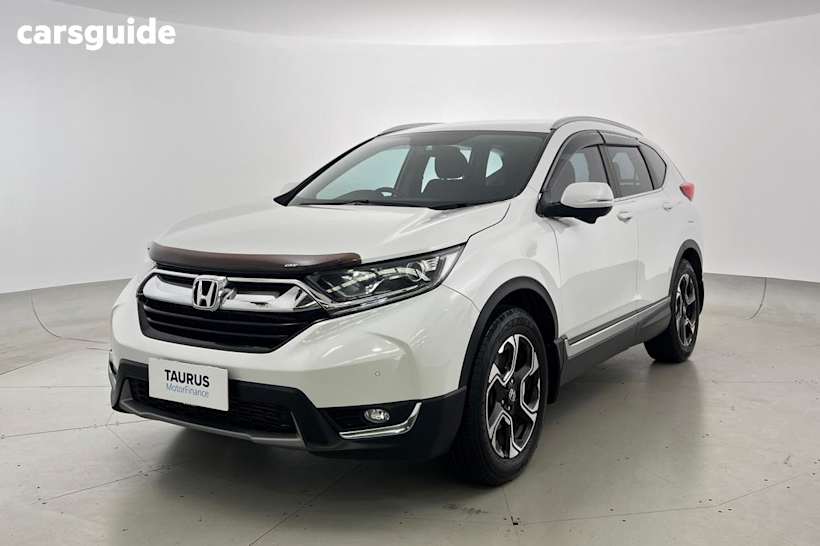 White 2019 Honda CR-V SUV VTI-S F