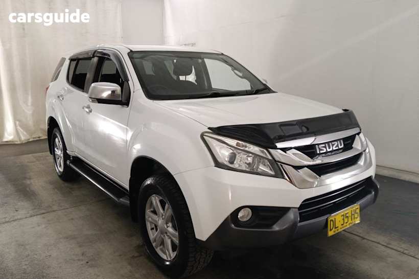 White 2016 Isuzu MU-X Wagon Ls-U (4X4)