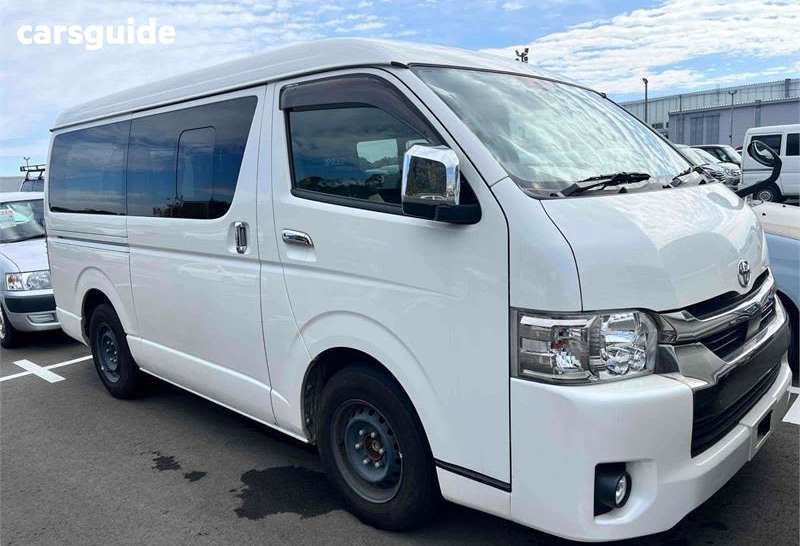 White 2020 Toyota HiAce Commercial VAN CAMPERVAN SUPER GL