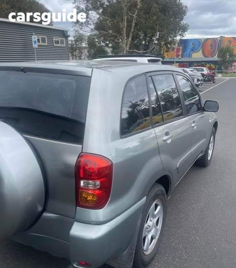 Silver 2003 Toyota RAV4 Wagon Cv (4X4)