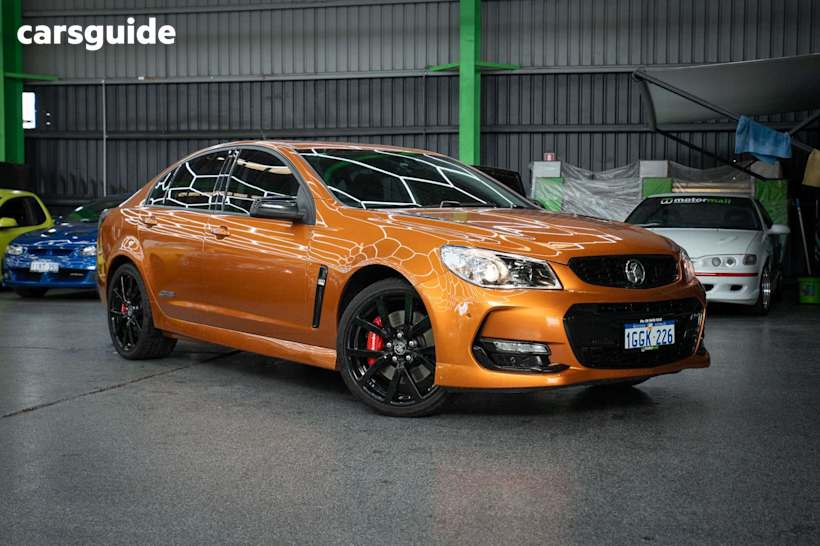 Orange 2017 Holden Commodore Sedan SS V REDLINE R