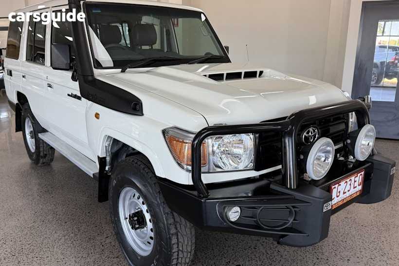 White 2020 Toyota Landcruiser Wagon Workmate (4X4)
