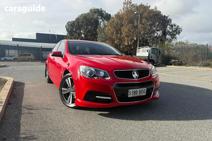 Red 2014 Holden Commodore Sedan Sv6