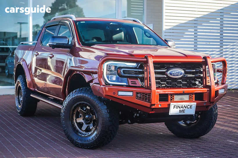 Orange 2023 Ford Ranger Double Cab Pick Up Wildtrak 3.0 (4X4)