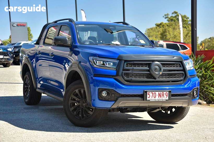 Blue 2025 GWM Cannon Dual Cab Utility Vanta (4X4)
