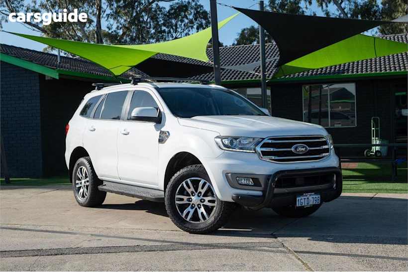 White 2019 Ford Everest Wagon Trend (4Wd 7 Seat)