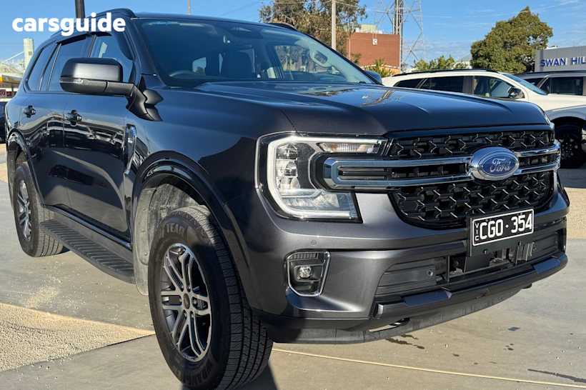 Grey 2022 Ford Everest SUV TREND R