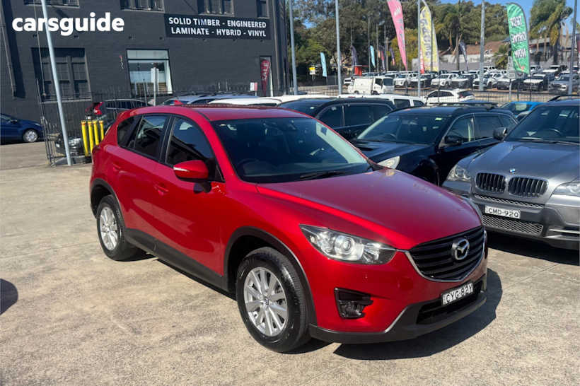 Red 2015 Mazda CX-5 Wagon Maxx Sport (4X4)