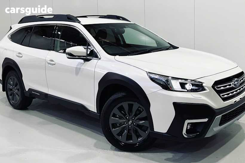 White 2024 Subaru Outback SUV AWD 4WD