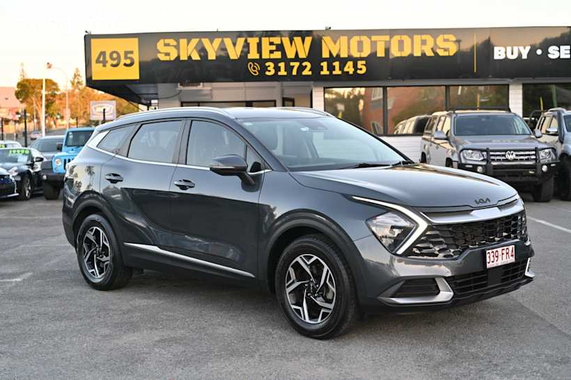Grey 2022 Kia Sportage SUV S 4WD