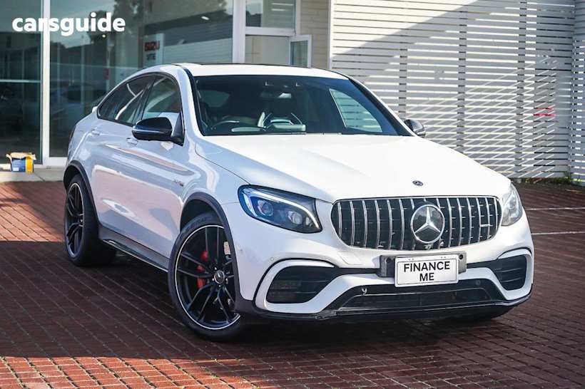 White 2018 Mercedes-Benz GLC63 Coupe S