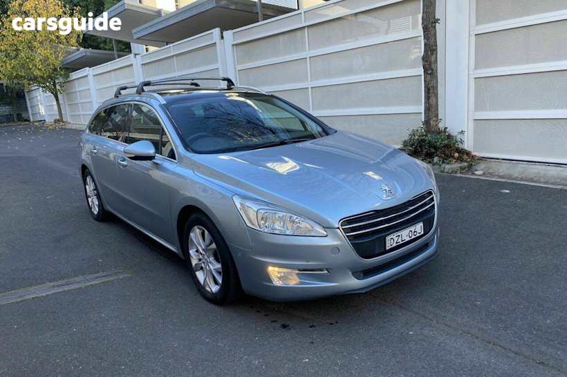 Blue 2011 Peugeot 508 SUV ALLURE F