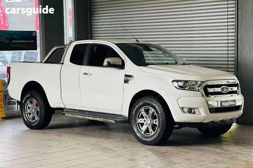 White 2016 Ford Ranger Super Cab Utility Xlt 3.2 Hi-Rider (4X2)