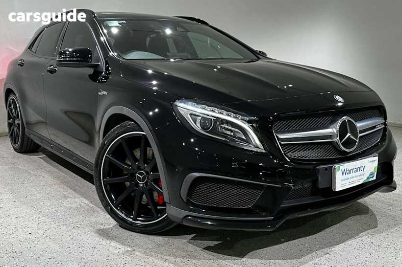 Black 2016 Mercedes-Benz GLA-Class SUV GLA45 AMG 4WD