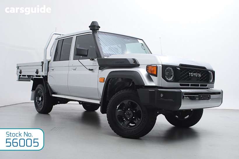Silver 2024 Toyota Landcruiser Double Cab Chassis Lc79 Gxl + Diff Locks