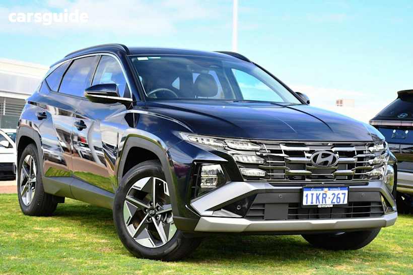 Blue 2025 Hyundai Tucson Wagon Elite (Fwd)