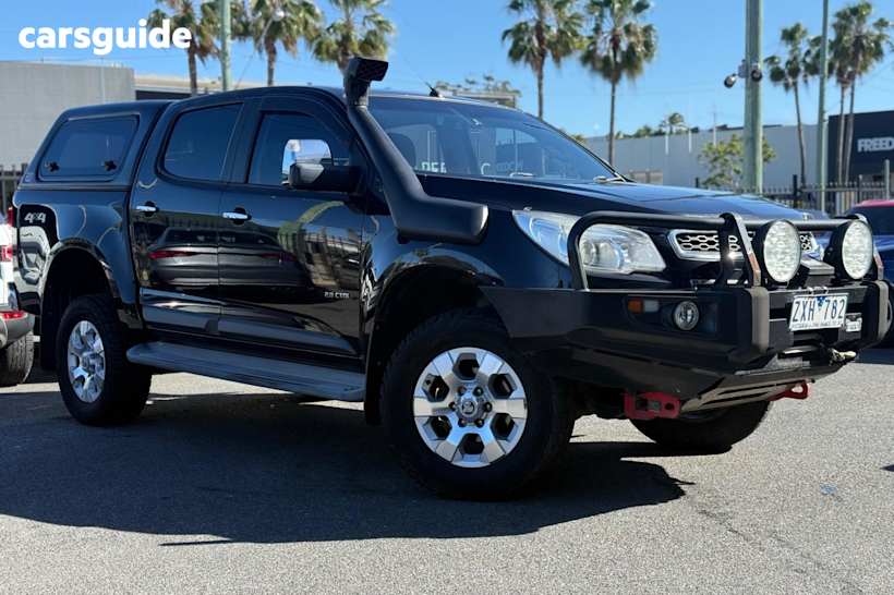 Black 2014 Holden Colorado Crew Cab Pickup Ltz (4X4)